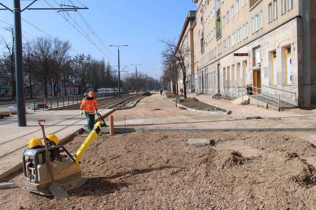 Tramwaje MPK Łódź wracają na Wojska Polskiego