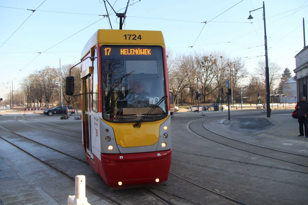 Przystanki tramwajowe przy Wojska Polskiego i Franciszkańskiej