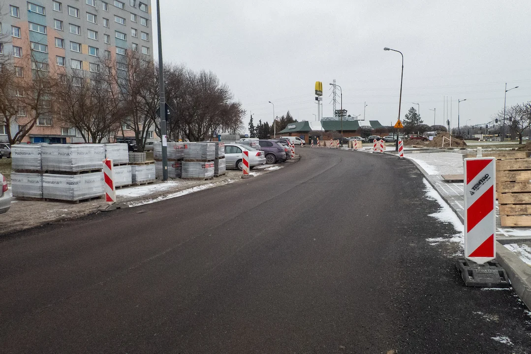 Remont ulicy Bartoka