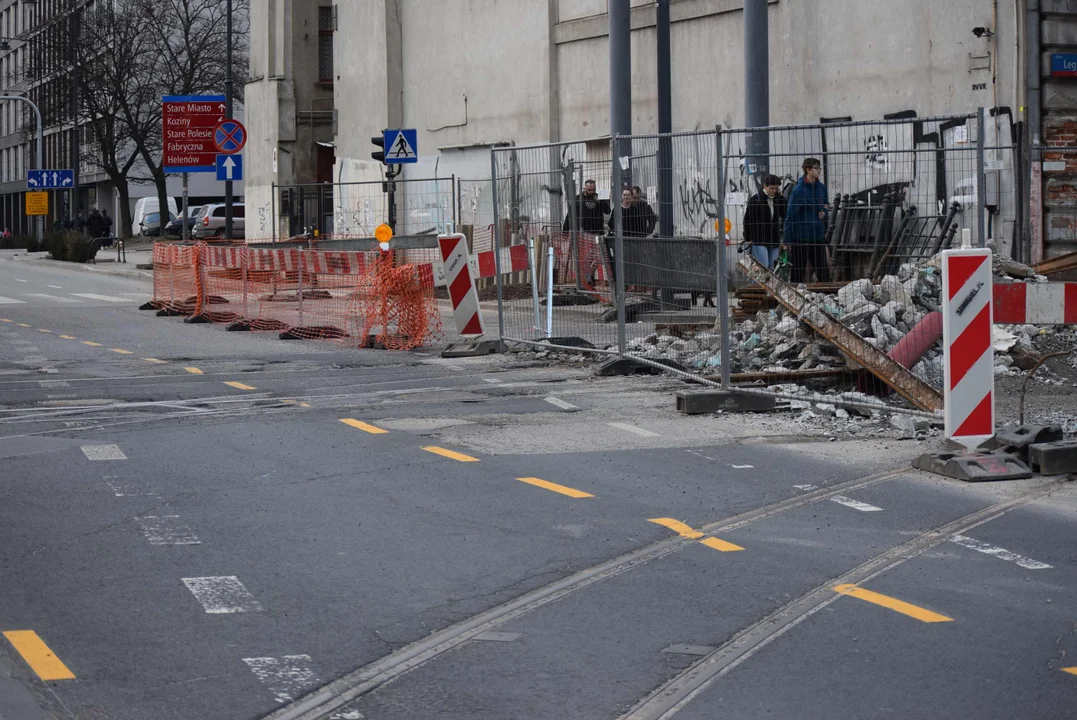 Niebezpiecznie na Zachodniej w Łodzi. Kierowcy przecierają oczy ze zdziwienia