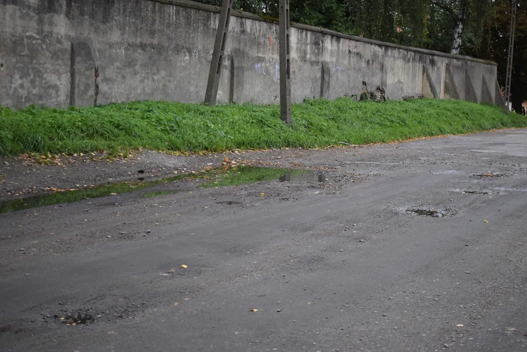 Ulice dojazdowe do stacji Zgierz Rudunki