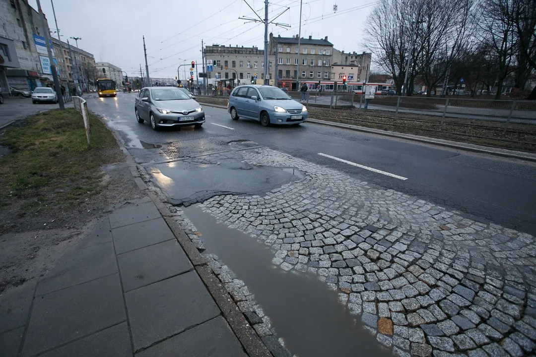 Łódź. Zaczyna się remont Zachodniej. Będą korki