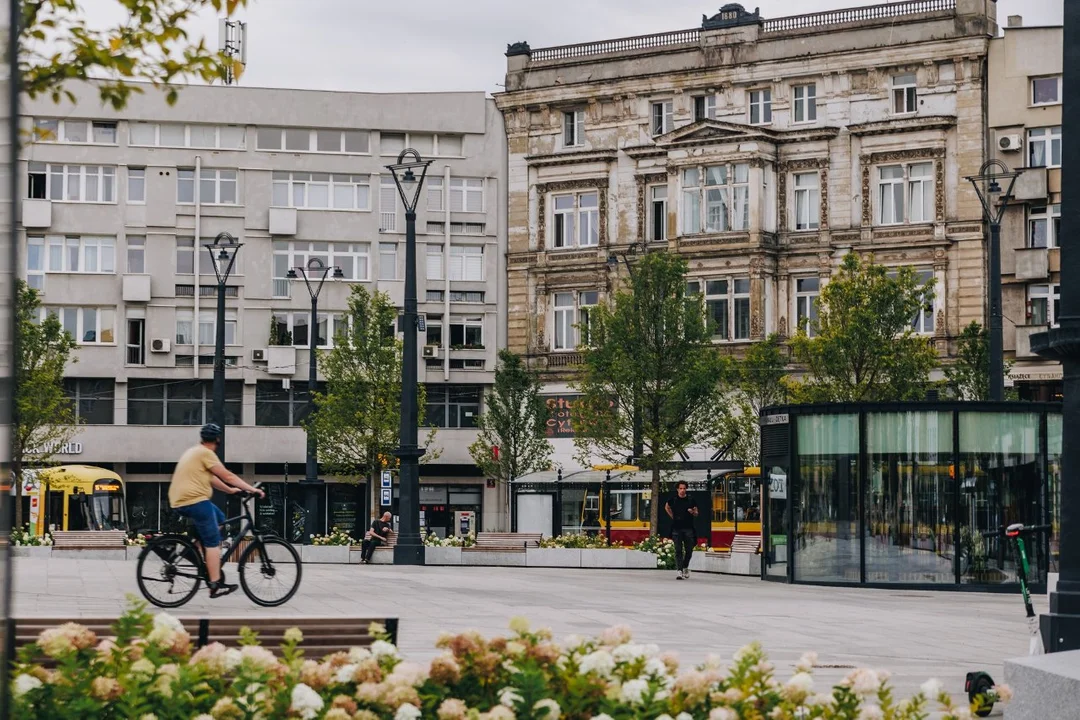 Plac Wolności w Łodzi z I miejscem w konkursie Towarzystwa Urbanistów Polskich