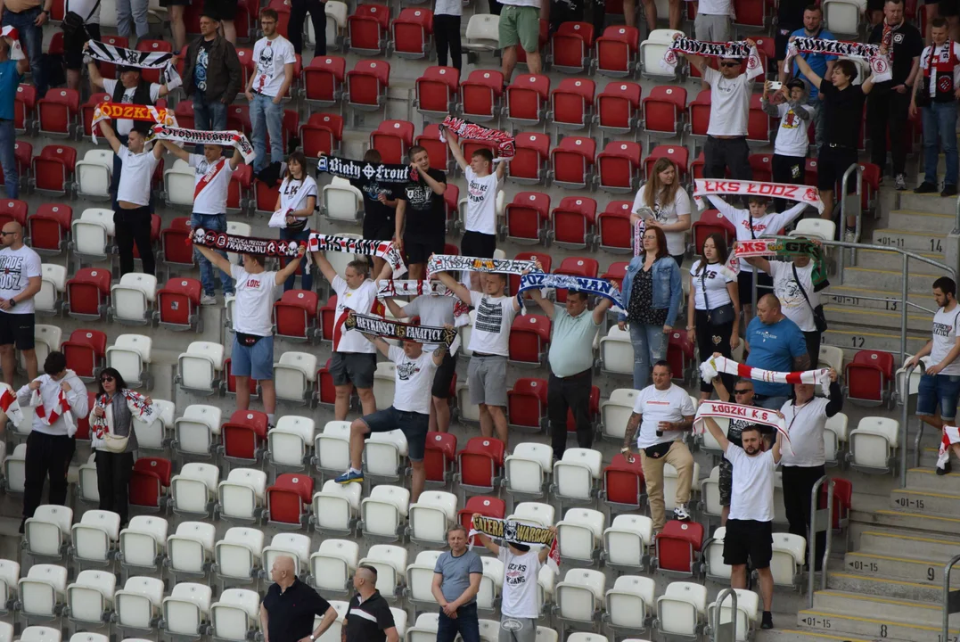 Piłkarskie starcie ŁKS Łódź z Resovią - Stadion Króla 21.05.2023