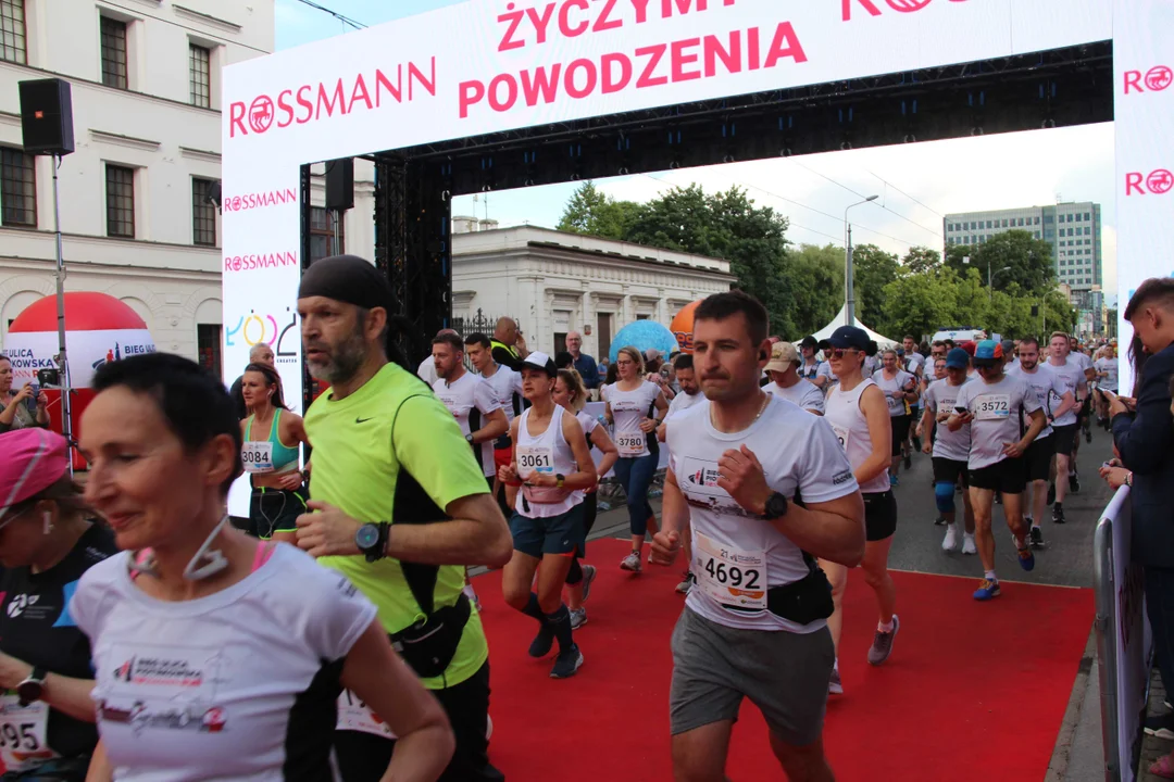 21. Bieg Ulicą Piotrkowską Rossmann Run w Łodzi