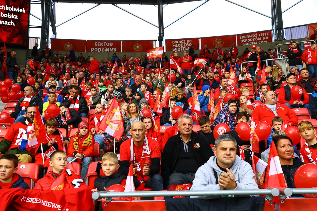 Kibice Widzewa jak zwykle dopisali. Zobacz zdjęcia!