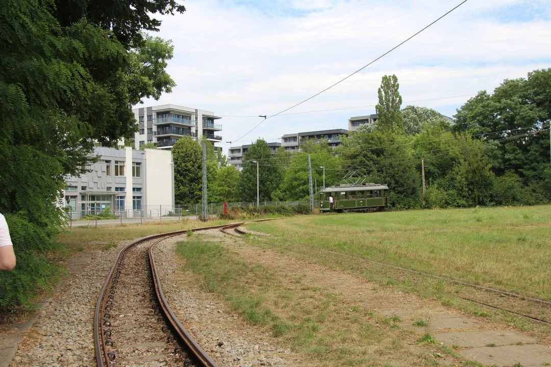 Zabytkowe tramwaje na łódzkich ulicach