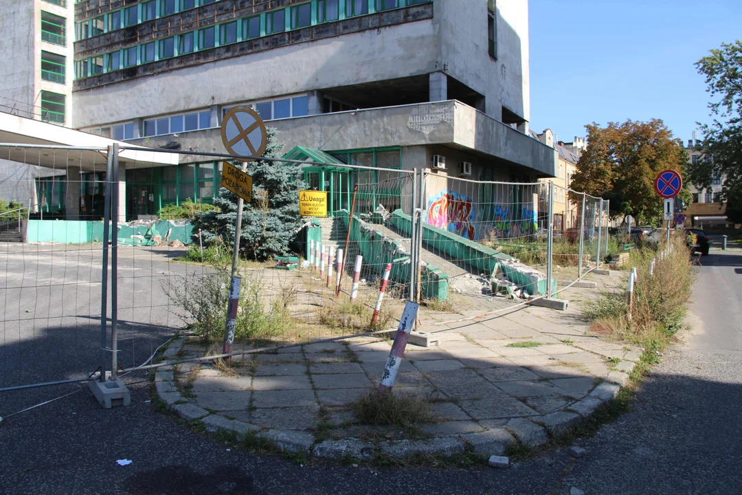 Hotel Światowit znika z mapy Łodzi