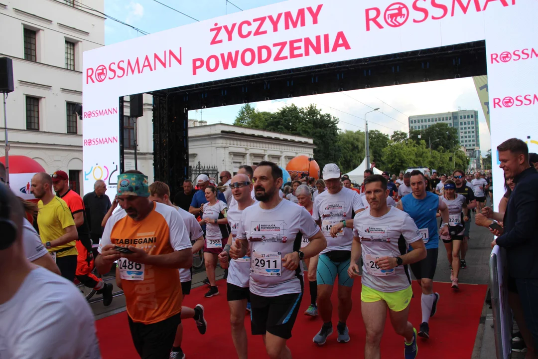 21. Bieg Ulicą Piotrkowską Rossmann Run w Łodzi