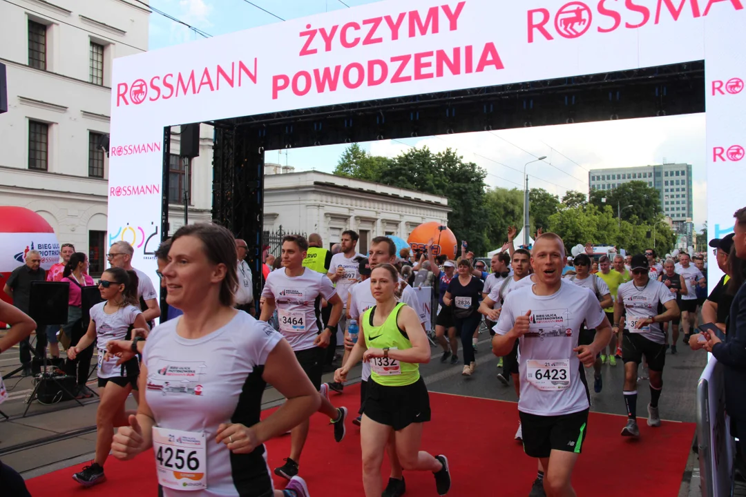 21. Bieg Ulicą Piotrkowską Rossmann Run w Łodzi