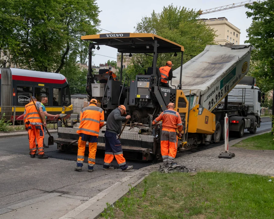 Coraz bliżej końca remontu na Zachodniej w Łodzi