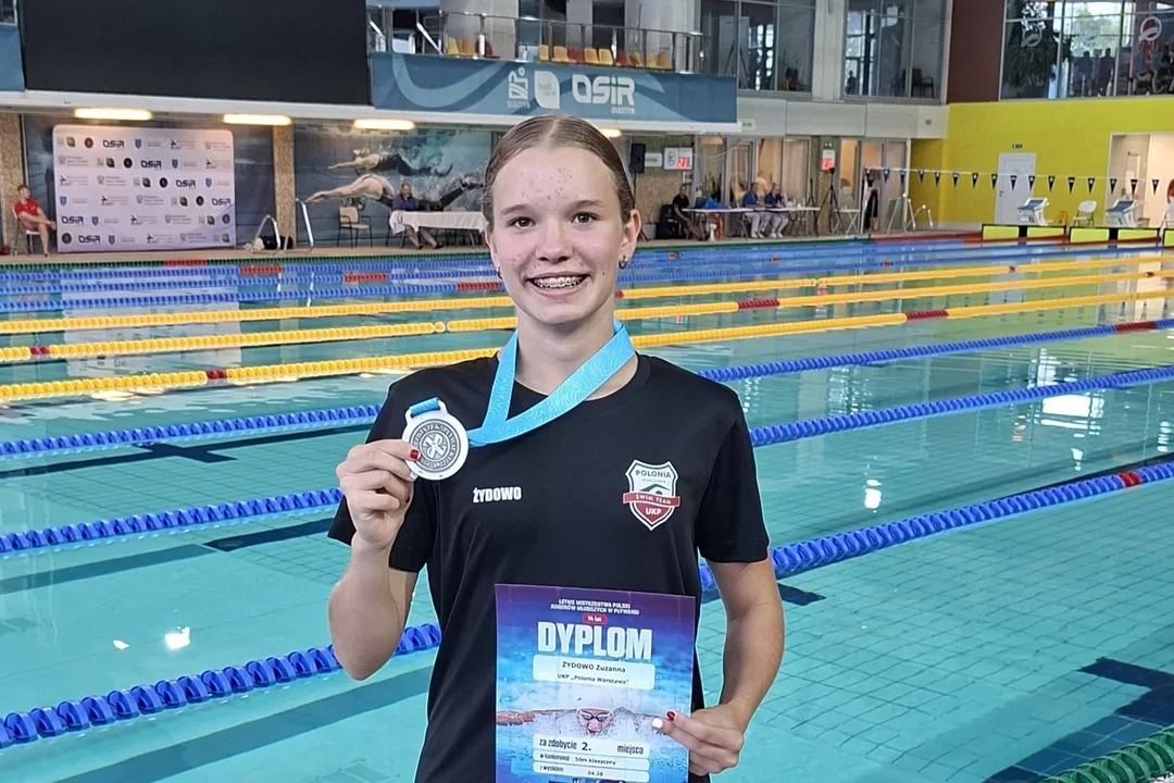 Ogromny sukces pływaczki z Kutna. Zuzanna Żydowo wśród najlepszych w Polsce