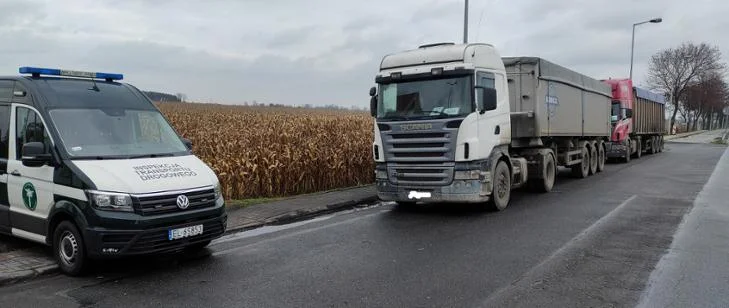 Inspekcja Transportu Drogowego kontrolowała pojazdy na DK 92 pod Kutnem