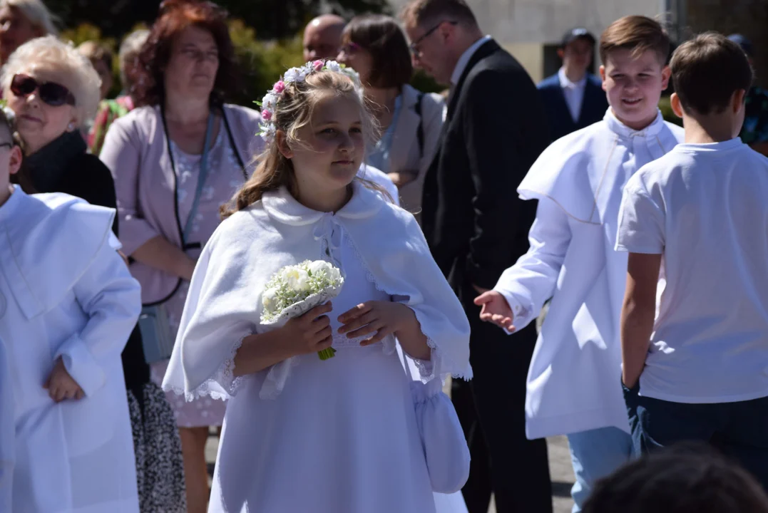 Pierwsza Komunia Święta w parafii Chrystusa Króla w Łodzi