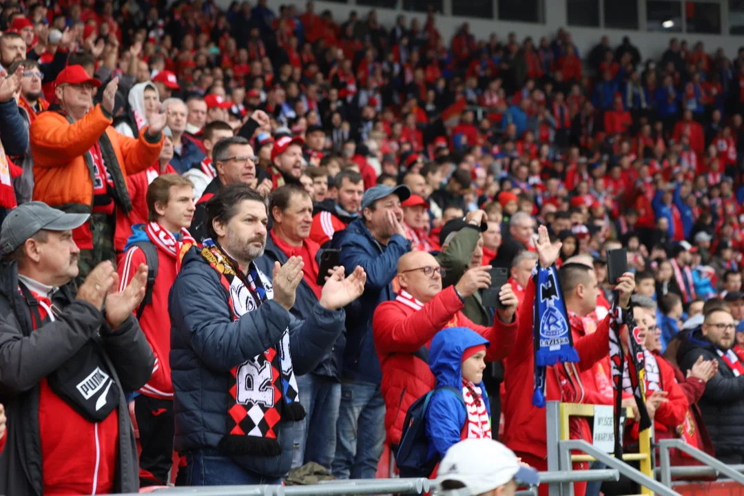 Mecz Widzew Łódź - Ruch Chorzów odwołany