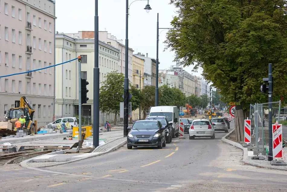 Ulica Północna przejezdna w obu kierunkach