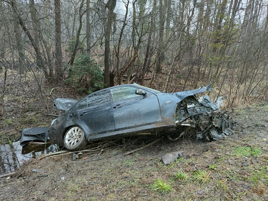 Wypadek koło Radomska