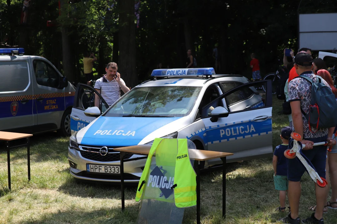 Piknik rodzinny z okazji dnia dziecka na Młynku w Łodzi