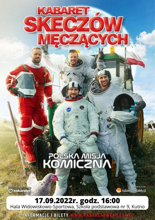 Kabaret Skeczów Męczących - Polska misja komiczna w SP nr 9 w Kutnie