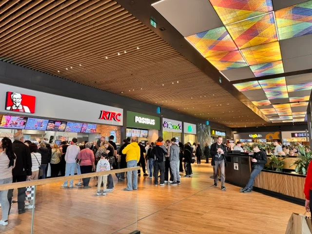 Tłumy w łódzkiej galerii