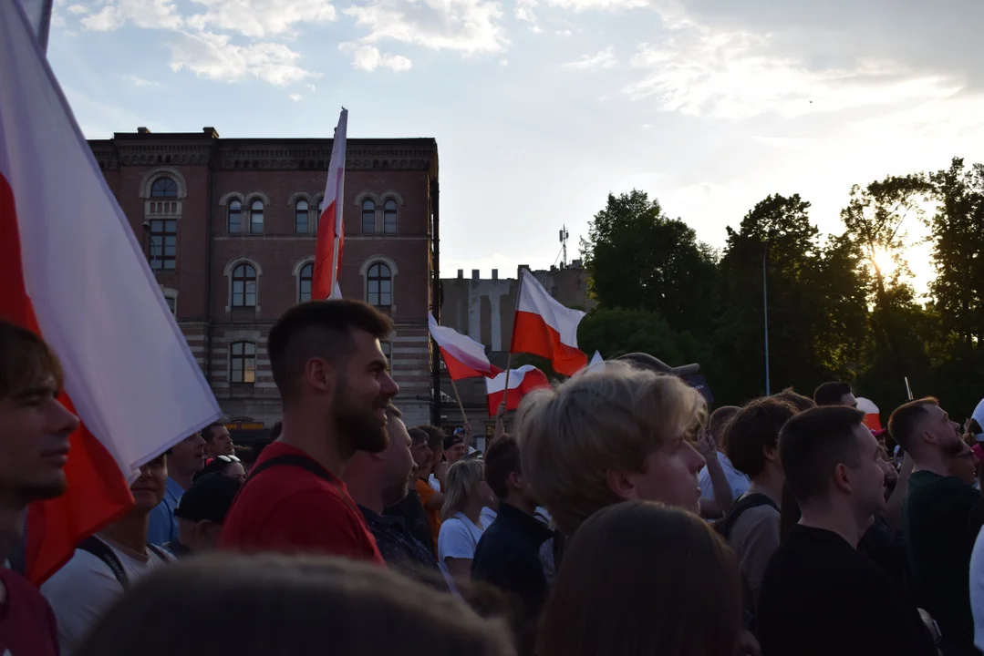 Sławomir Mentzen w Łodzi