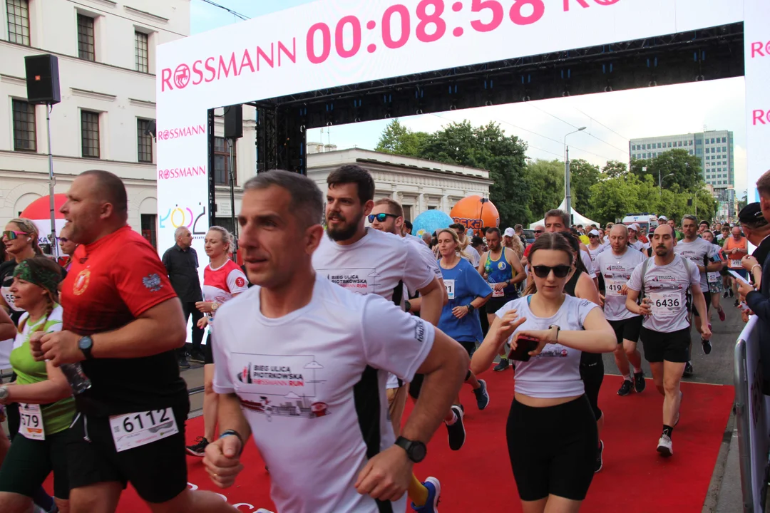 21. Bieg Ulicą Piotrkowską Rossmann Run w Łodzi