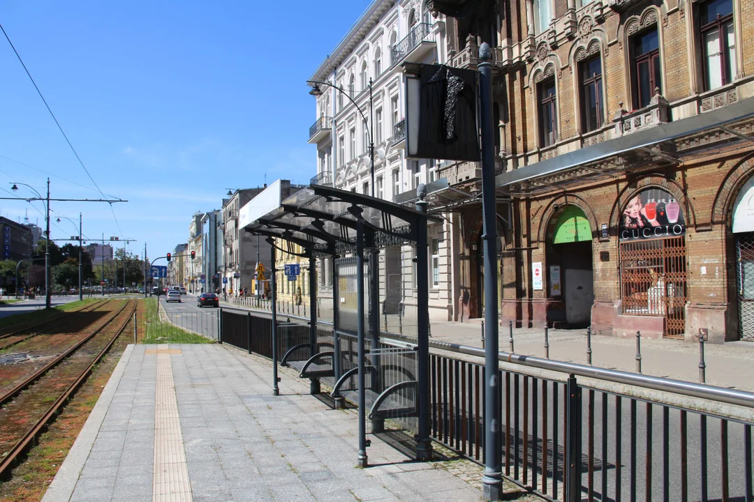 Nieczynny przystanek tramwajowy Narutowicza/Kilińskiego