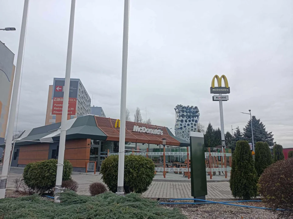 Odnowiony McDonald's na łódzkim Widzewie