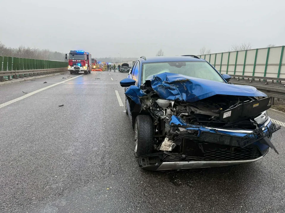 Wypadek w drugi dzień świąt na S8 w Łódzkiem