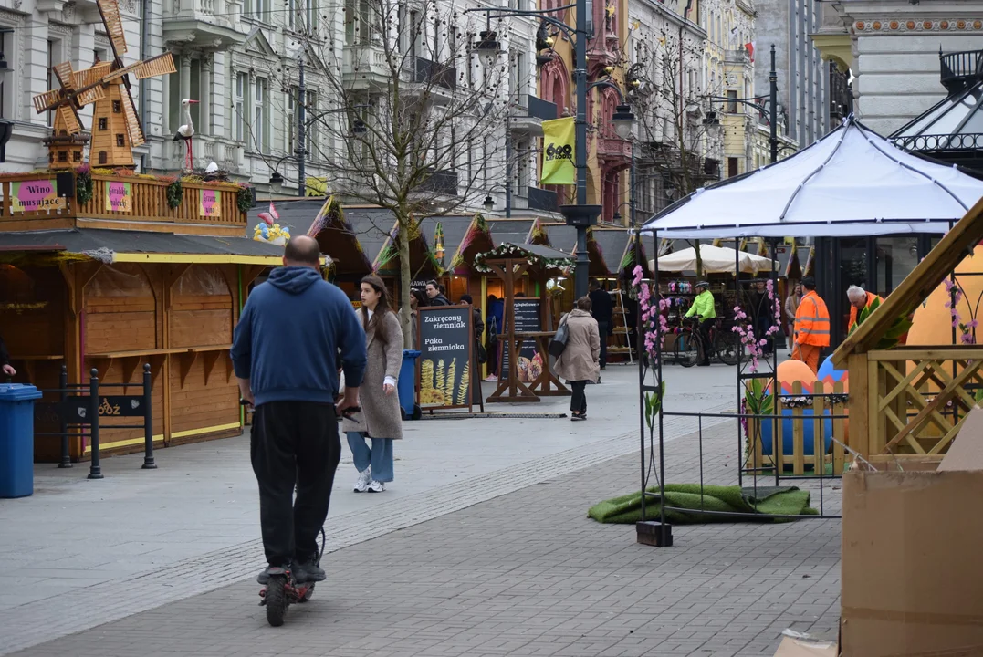 Jarmark wielkanocny na Piotrkowskiej