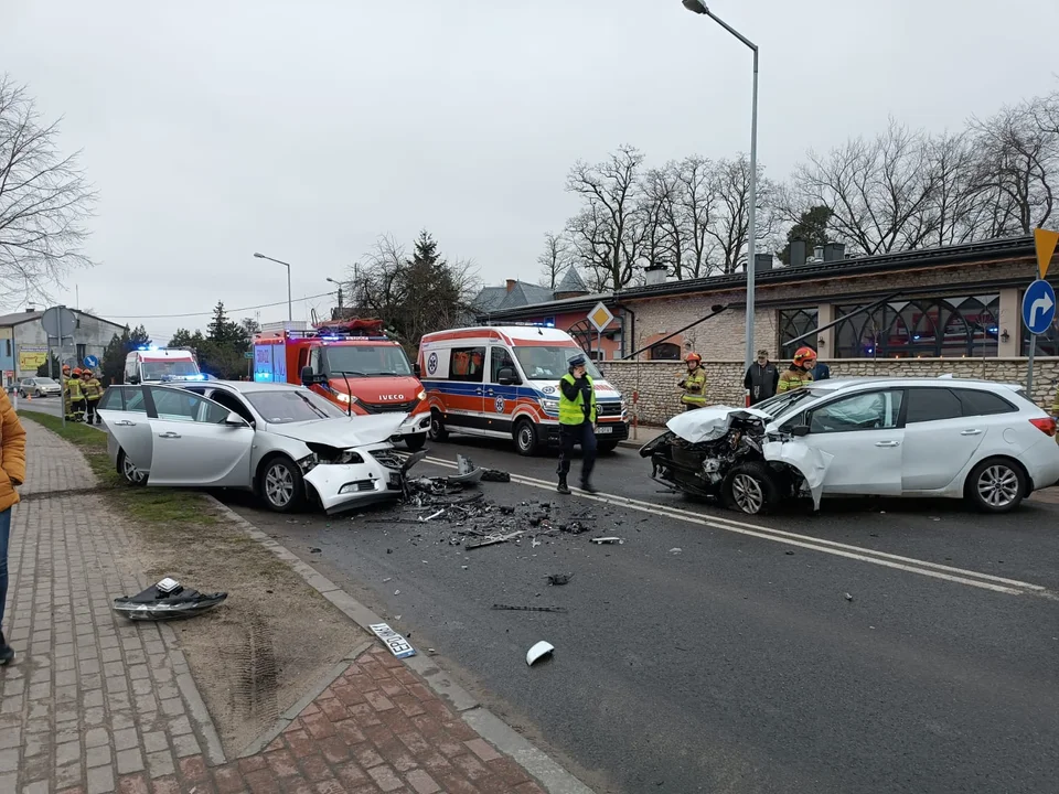 Wypadek w regionie. Pięć osób rannych, w tym dwoje dzieci