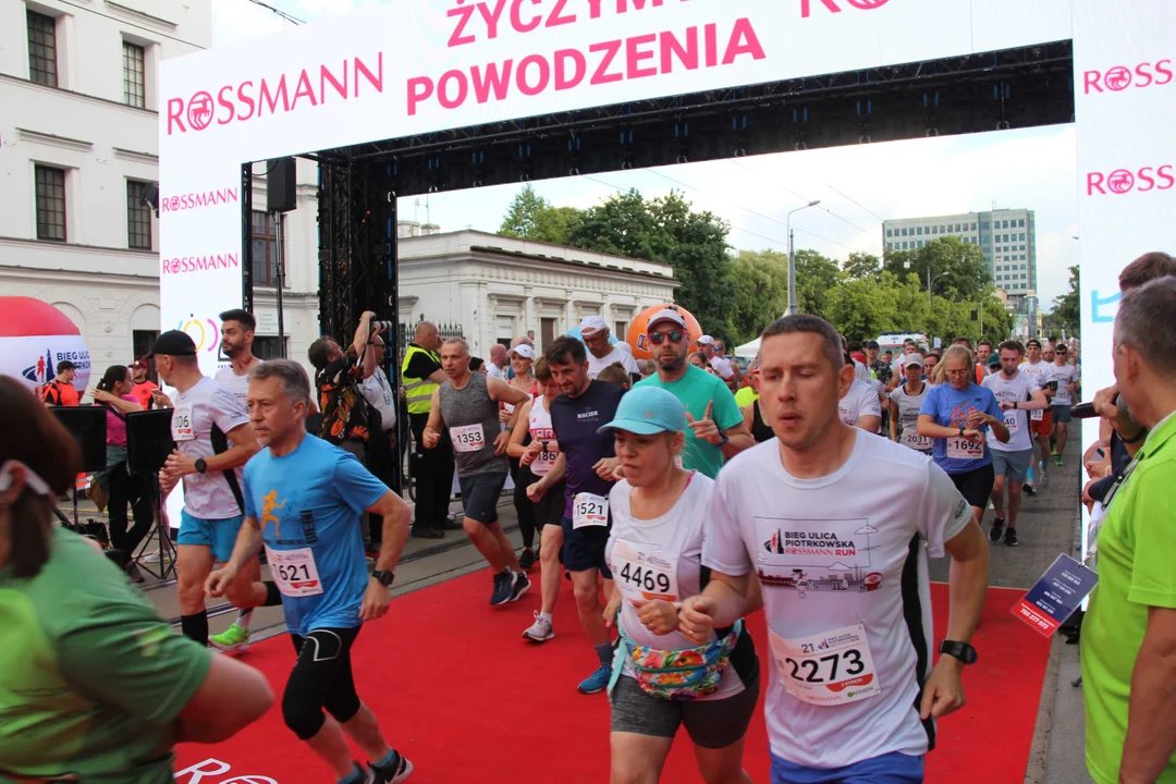 21. Bieg Ulicą Piotrkowską Rossmann Run w Łodzi