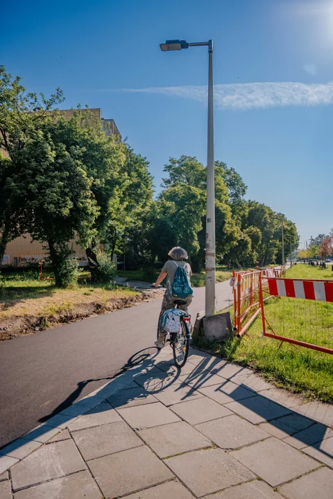 Budowa nowego ciągu pieszo-rowerowego na Retkini