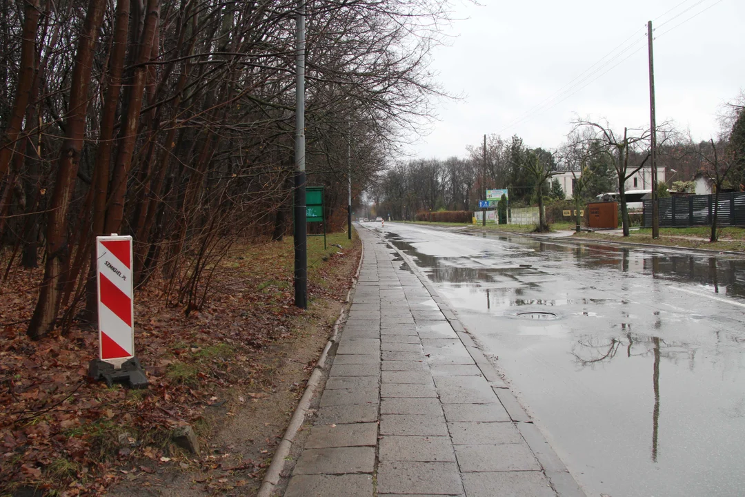 Ulica Krakowska w Łodzi po przebudowie