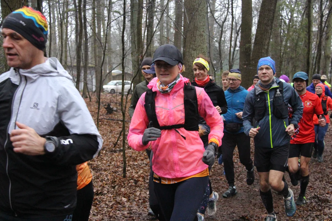 Walentynkowy parkrun w Lesie Łagiewnickim