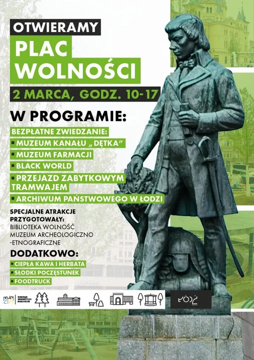 Plac Wolności w Łodzi gotowy na otwarcie