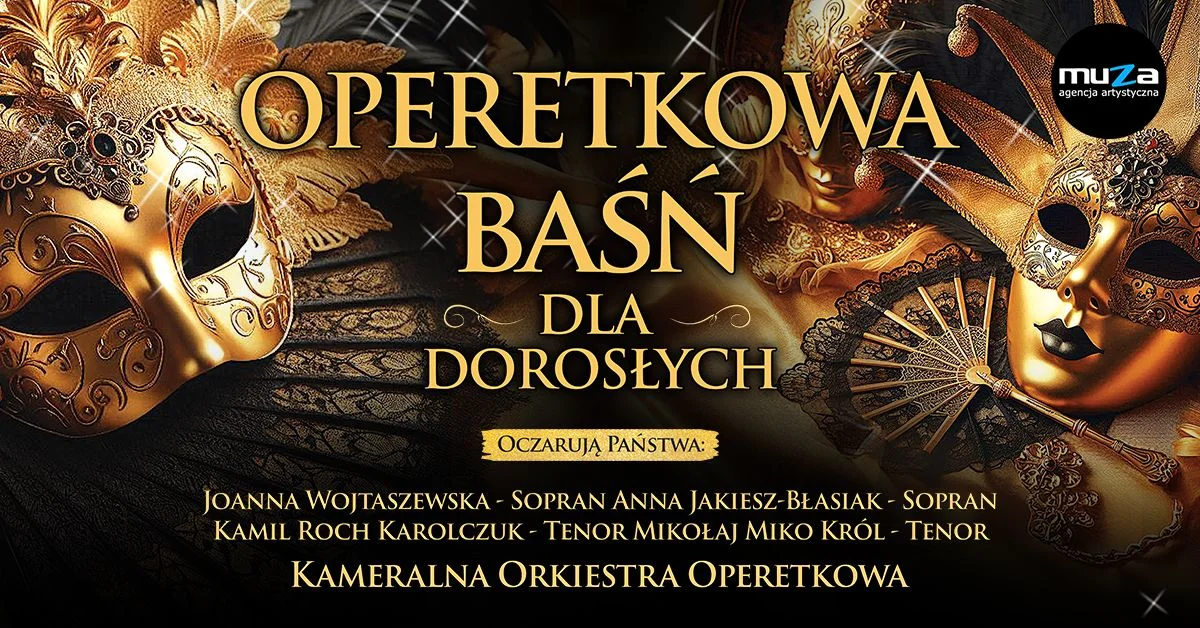 „Operetkowa Baśń Dla Dorosłych” – koncert, który od lat zachwyca publiczność w całej Polsce już 14 grudnia w Łodzi!