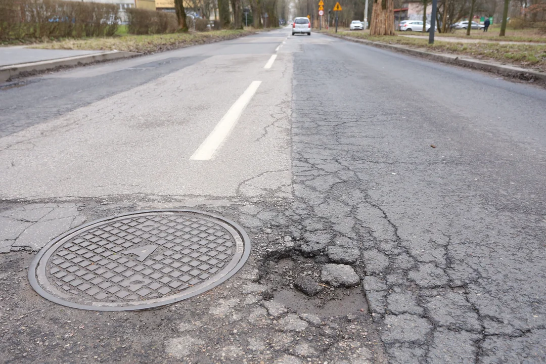 Rusza remont Lutomierskiej, Klonowej i Hipotecznej w Łodzi