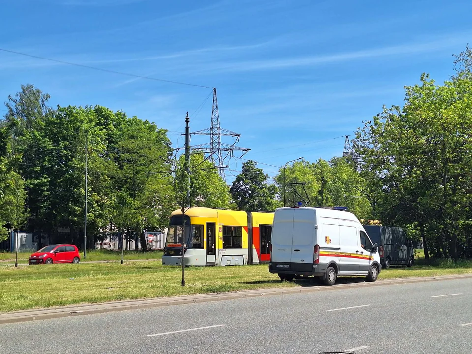 Wypadek na Widzewie 25.05.2026