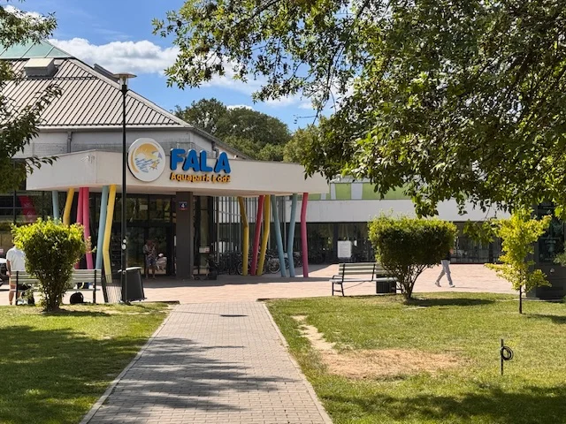 Korki przy Orientarium i Aquaparku Fala