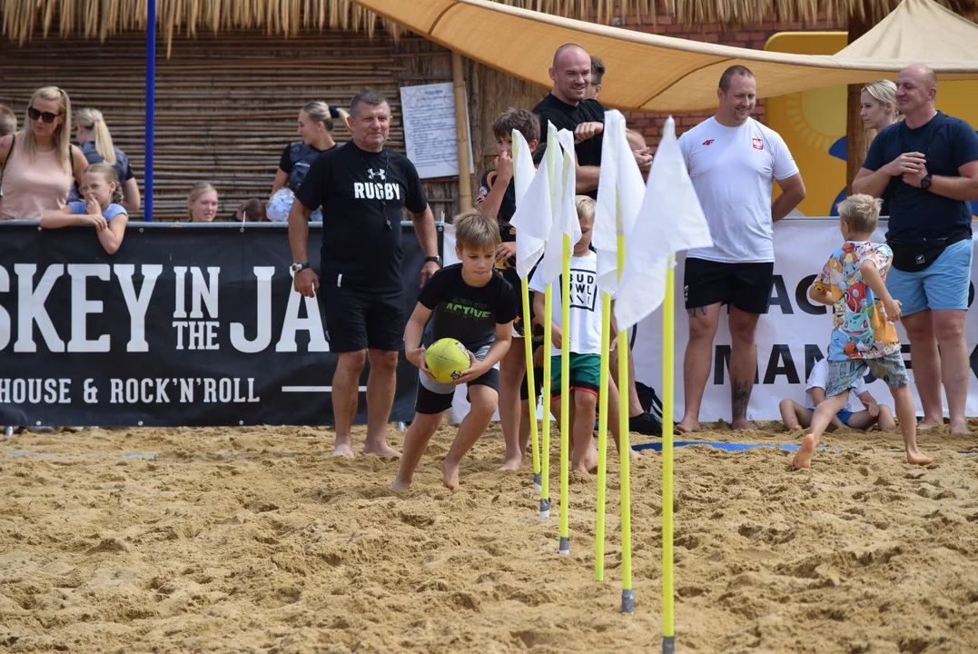 Beach Side Rugby w Manufakturze - atrakcje