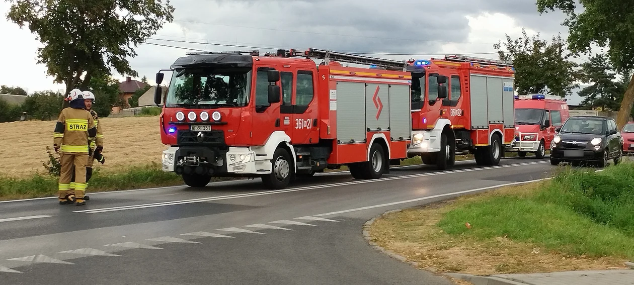 Wypadek w Maszewie koło Płocka