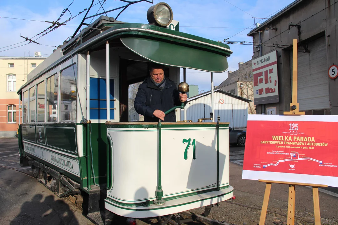 Wielka Parada Zabytkowych Tramwajów i Autobusów w Łodzi