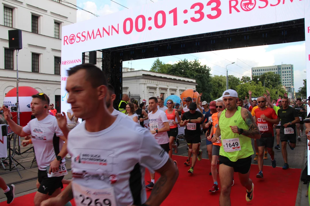 21. Bieg Ulicą Piotrkowską Rossmann Run w Łodzi