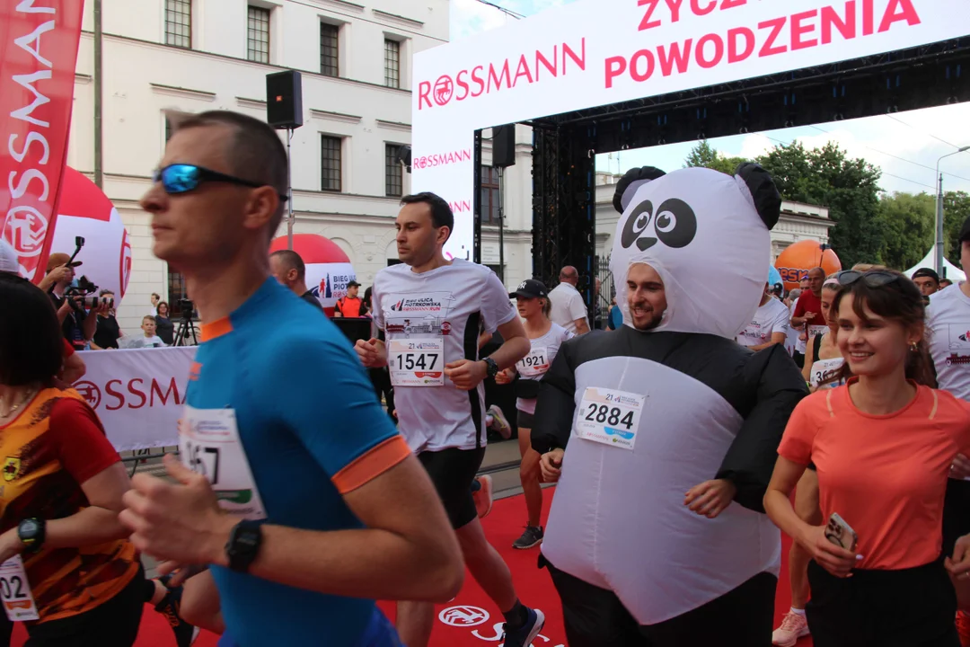 21. Bieg Ulicą Piotrkowską Rossmann Run w Łodzi