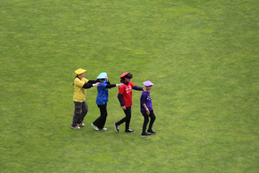 Flash mob na stadionie ŁKS Łódź im. Władysława Króla