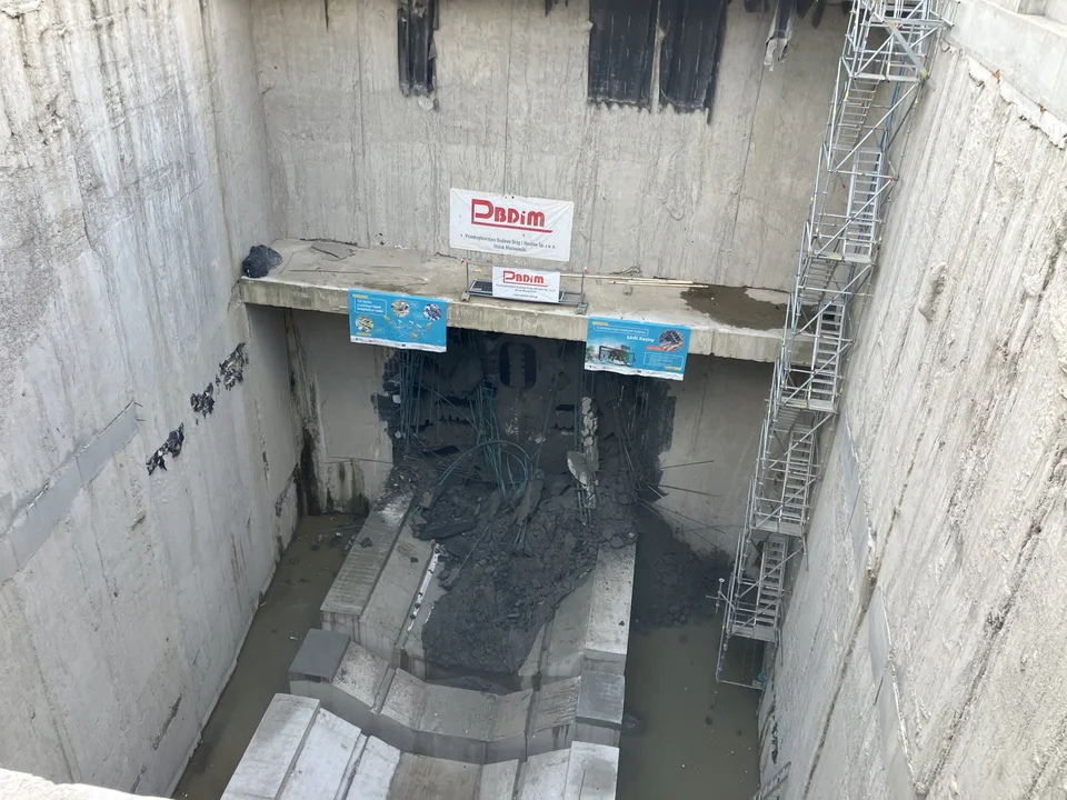 TBM Faustyna jest już na Kozinach