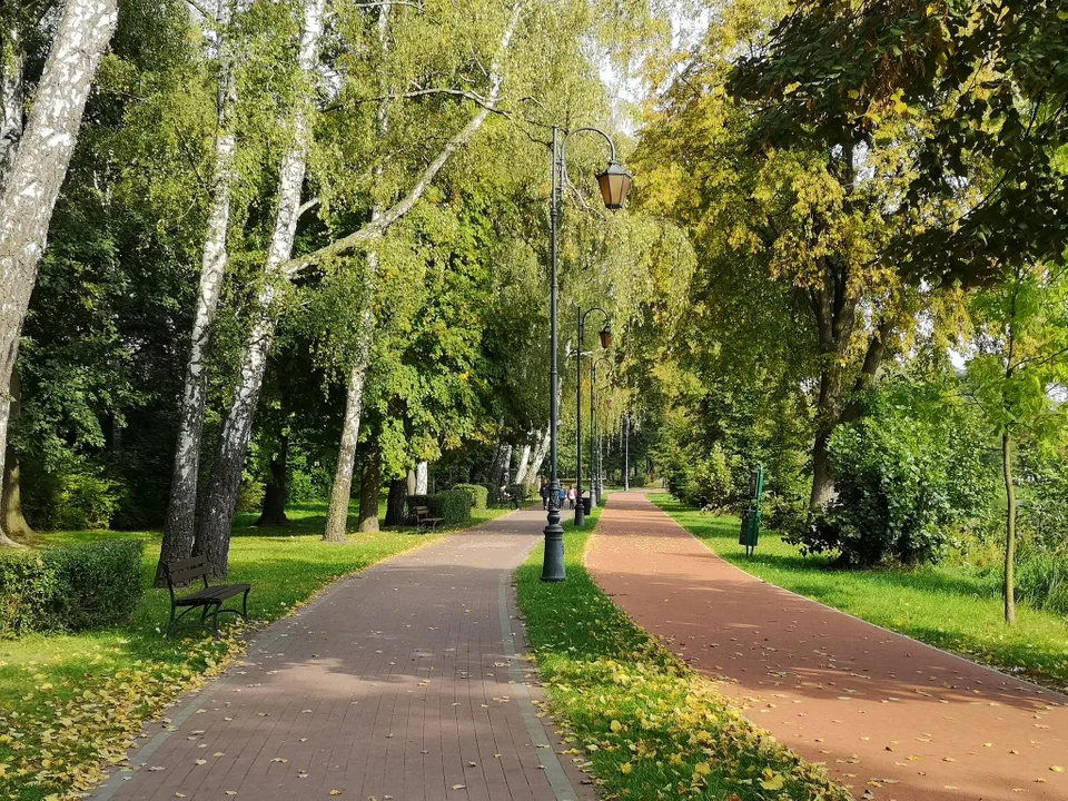 Pierwsze oznaki jesieni w zgierskim parku - zobacz zdjęcia!