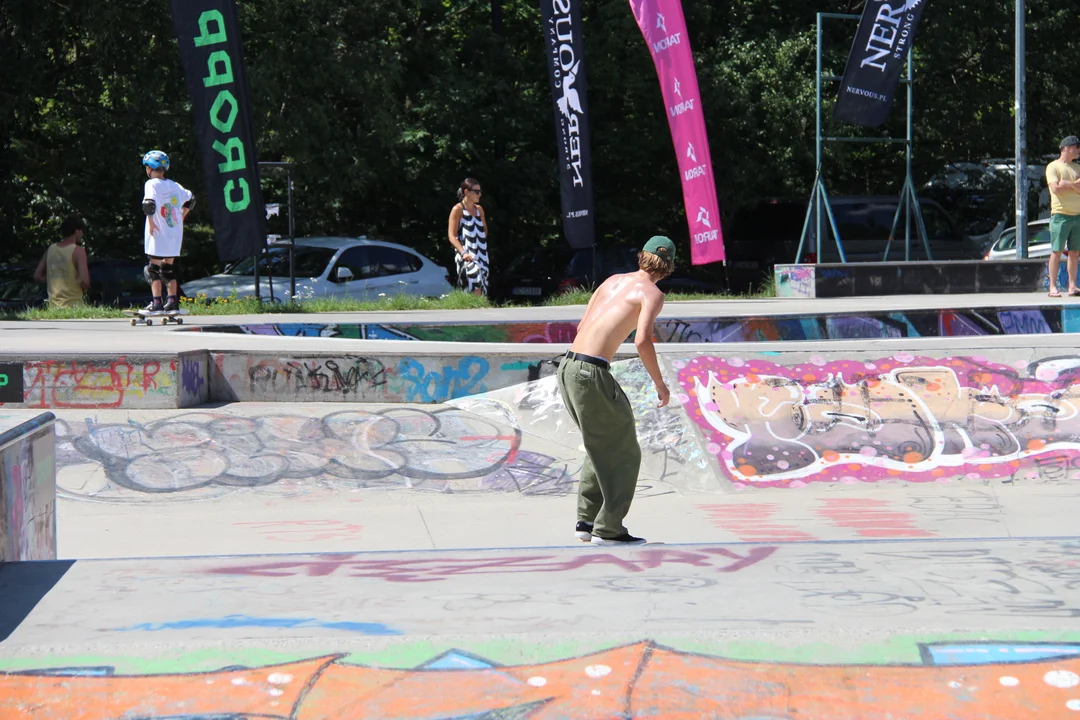 Skatepark im. Igora Kowalewskiego na Widzewie - trwa finał Mistrzostw Polski w kategorii „Park”