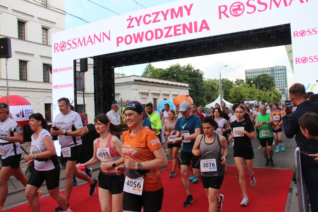 21. Bieg Ulicą Piotrkowską Rossmann Run w Łodzi